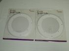 40-1046 Radioshack Nos Radio Shack White Metal Ceiling Speaker Grille With