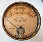 506 Type-l Weston Vintage Volts Gauge Model