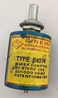 64074 Cinema Engineering Vtg Potentiometer
