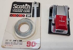 7590205-02 Akai Audio Tape Splicer As-3 Original Reel To Vintage Scotch Leader