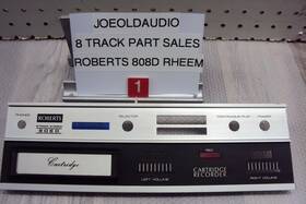 Im2-16ed Akai 100/125 50/60 Roberts 808d 8 Track Faceplate Rated 9 Out Of 10. Has Minor Scratches/marks