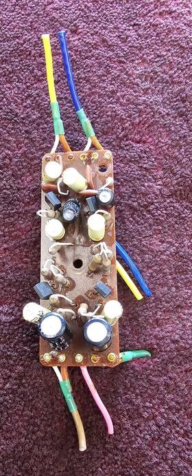 Gx-365d Akai Rd-a9 Reel To Head Amplifier Pcb Assembly