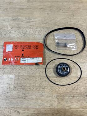Spk-12 Akai Spare Parts Kit Reel To Audio Oem Idler Wheel Belt Fuses