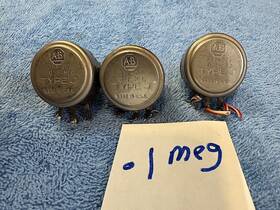311-026 Allen Bradley 311-26 3 Ab 100k .1 Meg Ohm Potentiometer Type J Pot