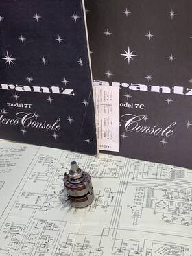 Allen Bradley A500k Marantz 7 7c Tube Preamplifier 500k Audio Volume Control Potentiometer Pot #a