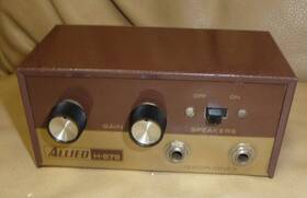 H-879 Allied Vintage Audio Stereo 1/4 Inch Headphone Speaker Selector Box