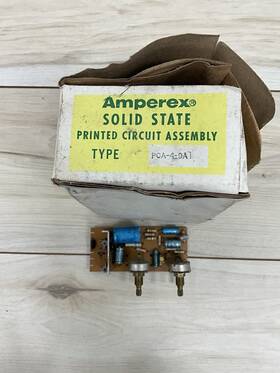 Pca-4-9a1 Amperex Solid State Printed Circuit Assembly Vintage Nos Untested