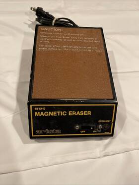 Tr790 Arista Vintage Magnetic Erase Delete Audio Cassette Tabletop Model. Untested