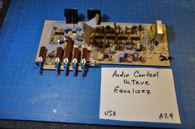 080018 Audio Control The Octave Equalizer Replacement Parts Main Cir Board #