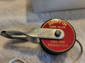 Hd-61p Audio Devices Inc. Vintage Head Demagnetizer Griffin Model With Original Box