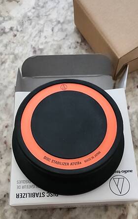 At-618a Audio-technica Disc Stabilizer Record Weight