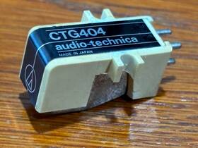 Ctg404 Audio-technica Std-mount Cart. - Needs A Stylus Continuity Tested Good