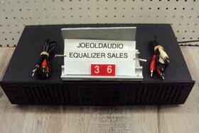 Gx-36 Azden Graphic Equalizer Bench Tested With 65 Watt Receiver Controls Cleaned
