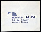 Ba-150 Ba150 Nakamichi Original Bridging