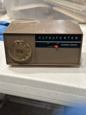 Btd-44 Blonder Tongue Blonder-tongue Ultraverter Uhf Converter Tunnel Diode Estate Find