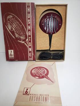 Ba-303 Brush Ba303 Vintage Hushatone Development Pillow Speaker In Box