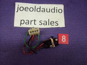 C129-b-1 Bsr Turntable On/off Switch With Hardware. Parting Out