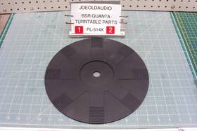 C113617 Bsr Quanta 550sx Turntable Rubber Mat P/n Soft And Pliable. Parting