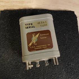 48ba1 C.g.s Laboratories Vintage 48 Ba 1 Controllable Inductor