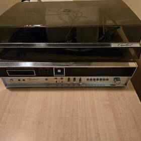 Skt228 Capehart 8tp4c Vintage Am/fm Mpx 8 Track Stereo Record Player Model Skt228/16ck