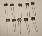 Cd15fc561j03 Cde Ten Nos Cornell Silver Mica Radial Capacitors