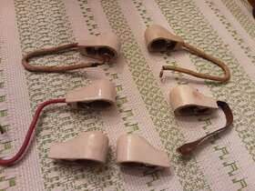 Sg115 Ced 6pc 9/16 Inch Ceramic Vacuum Tube Plate Grid Anode Cap For 572b 811 866