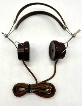 199678 Cge Working Vintage General Electric Ge Headphones Made In England Ships Fast