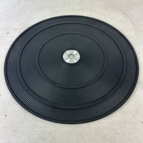 1445 Dual Electronics Turntable Rubber Mat With Center Ring Original