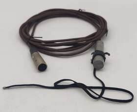 647cl Electro-voice Vintage Microphone Dynamic Lavalier Omnidirectional Working
