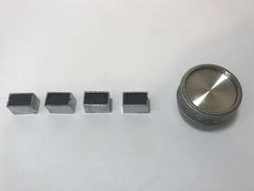 Rr-777cc Electrophonic Receiver Volume Control Knob And Eq Switches From