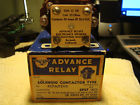 Es-1a-12vd Advance Relay New Nos Vtg Solenoid Contactor Type Old Stock