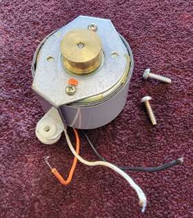4-5269-29001 Fisher 8-track Motor Assembly With Mounting Bracket And Washers