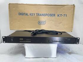 Kt-71 Fleco Digital Key Pitch Transposer Black With Original Box