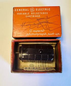 Upx-111 Ge Vintage Variable Reluctance Cartridge With Box And Manual Untested