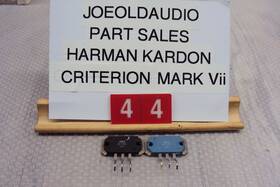 D745 Harman Kardon B705/d745 Criterion Mark Vii Transistors Nec Tested W Curve Tracer