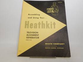 Ts-4a Heathkit Television Alignment Generator Assembly Manual Original