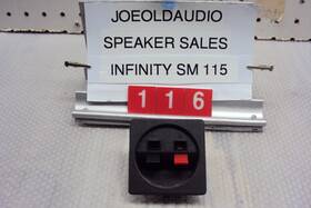 J1554-043166 Infinity Studio Monitor 115 Original Speaker Terminal P/n Tested