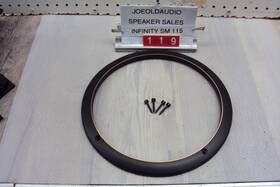 M65505x00 Infinity Studio Monitor 115 Original Woofer Trim Piece. Tested. Read All Below