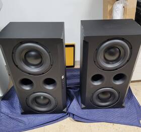 Ma4-d Jbl Ssw-2 Subwoofers Pair Of Two With Dsi Amplifier