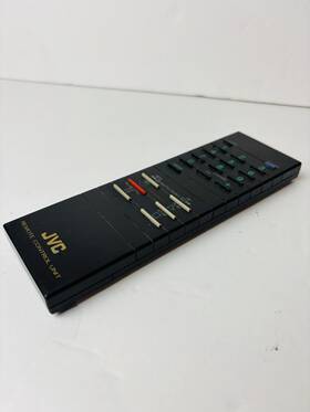 Pq10342a Jvc Remote Control Unit Black Vcr Tv Video Model Vintage Made In Japan