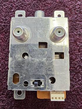 Pu60274 Jvc Vcr Rf Modulator Block Assembly Removed From Working Unit