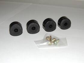 J02-0104-04 Kenwood Super Eleven Base Feet Set Of 4 And Screws