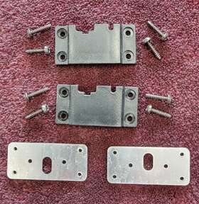 J50-0315-04 Kenwood Set Of 2 Base Hinges With Plates And Screws Free Shipping