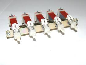 S42-5010-05 Kenwood Super Eleven Push Switch Assembly Fm/am/phono/aux