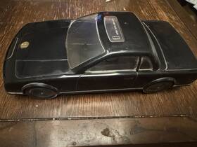 034893 Kinyo Vintage Silver Car Novelty Vhs Video Cassette Rewinder Untested
