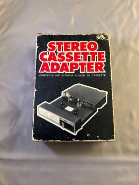 Kca-7a Kraco Stereo Cassette Adapter For 8-track Tape Players