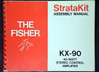 Kx-90 Kx90 Manual Fisher Vintage The Stereo