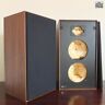 C.1976 L700 Ads Vintage Speaker Cabinets Walnut Veneer Excellent
