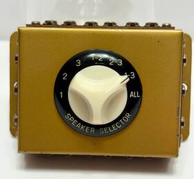 Ssm-3 Lykes Electronics Vintage 7 Position Stereo Selector Switch #ssm-3 Japan Rare