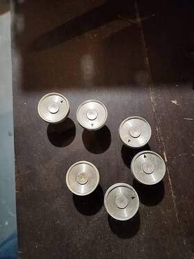 1rp652 Magnavox Vintage Control Knobs From Stereo Console
